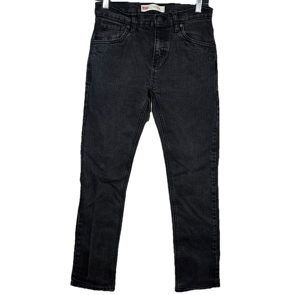 Levi's 511 Denim Black Jeans Women's 18 Regular‎ 29x29 Slim Jeans